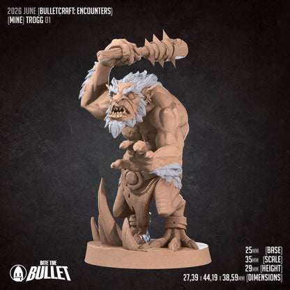Troggs - Mine Set - 32mm, 35mm Scale - Unpainted Miniature