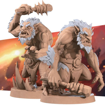 Troggs - Mine Set - 32mm, 35mm Scale - Unpainted Miniature