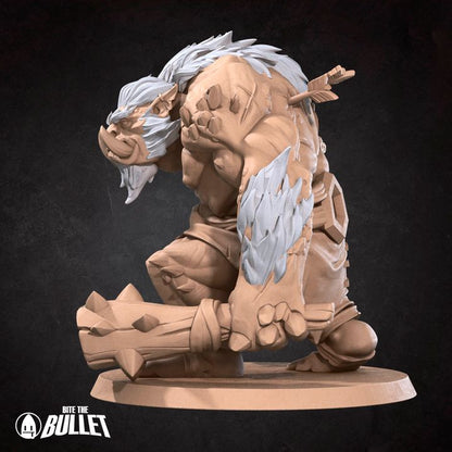 Troll - Mine Set - 32mm, 35mm Scale - Unpainted Miniature