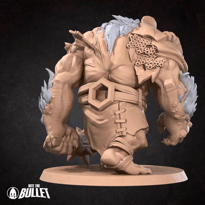 Troll - Mine Set - 32mm, 35mm Scale - Unpainted Miniature
