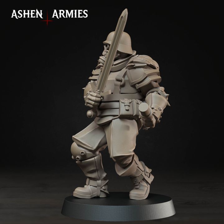 Troopers Set 2, Hellbound Apostasy - Bullet Crusade - Unpainted Miniature