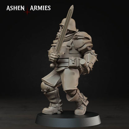 Troopers Set 2, Hellbound Apostasy - Bullet Crusade - Unpainted Miniature