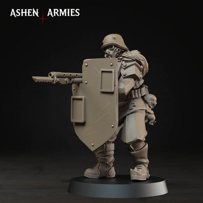 Troopers Set 2, Hellbound Apostasy - Bullet Crusade - Unpainted Miniature