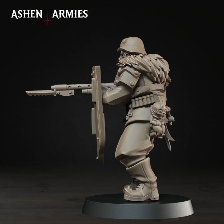Troopers Set 2, Hellbound Apostasy - Bullet Crusade - Unpainted Miniature