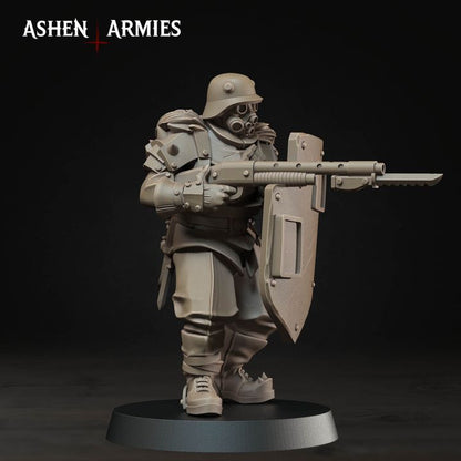 Troopers Set 2, Hellbound Apostasy - Bullet Crusade - Unpainted Miniature