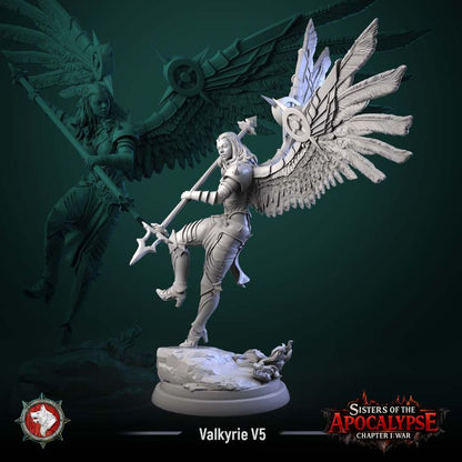 Valkyries | Sisters of the Apocalypse | Unpainted Miniature
