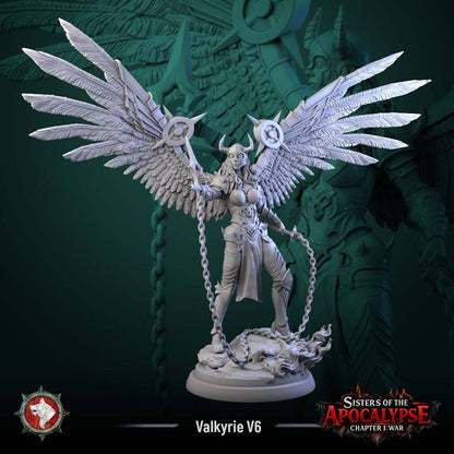 Valkyries | Sisters of the Apocalypse | Unpainted Miniature