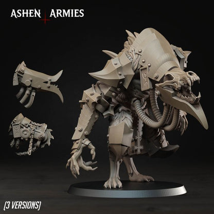 War Wolf Assault Beast, Hellbound Apostasy - Bullet Crusade - Unpainted Miniature