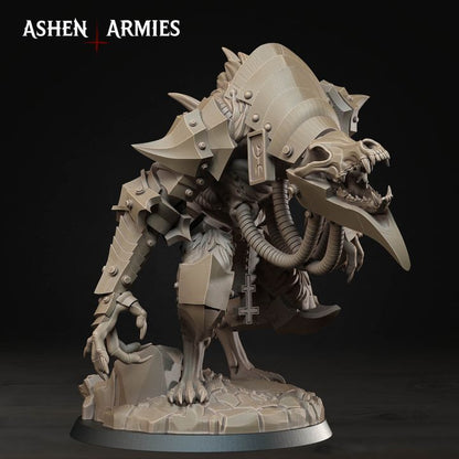 War Wolf Assault Beast, Hellbound Apostasy - Bullet Crusade - Unpainted Miniature