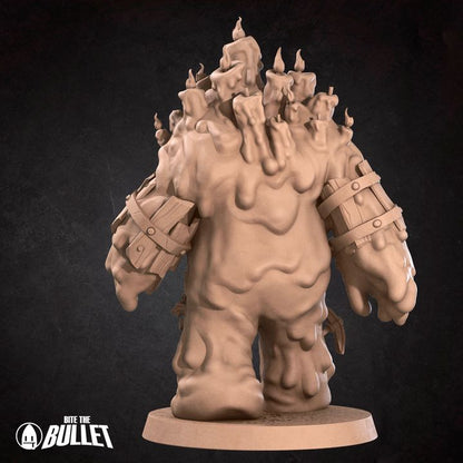 Wax Golem - Mine Set - 32mm, 35mm Scale - Unpainted Miniature