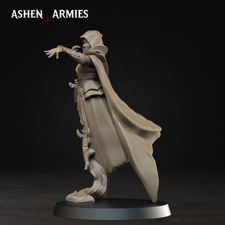 Artillery Witches, Hellbound Apostasy - Bullet Crusade - Unpainted Miniature