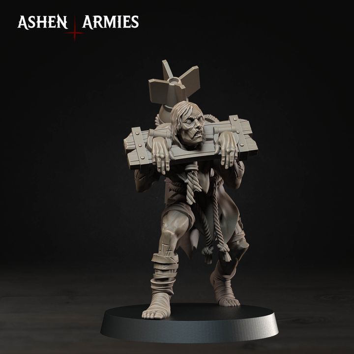 Ecclesiastic Prisoners, Bleeding Procession - Bullet Crusade - Unpainted Miniature