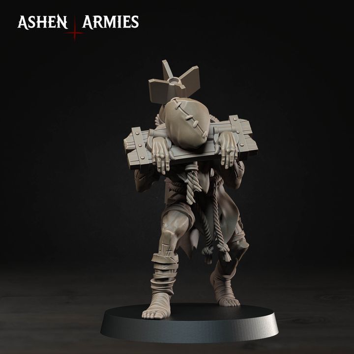 Ecclesiastic Prisoners, Bleeding Procession - Bullet Crusade - Unpainted Miniature