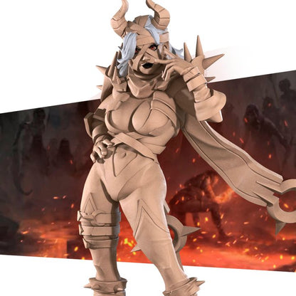 Xana, Mistress of Hate - Pinup - Unpainted Miniature