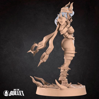Xana, Mistress of Hate - Pinup - Unpainted Miniature