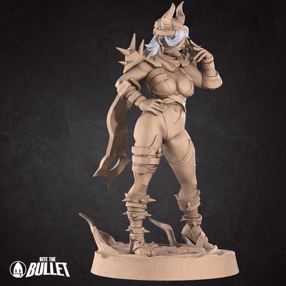 Xana, Mistress of Hate - Pinup - Unpainted Miniature