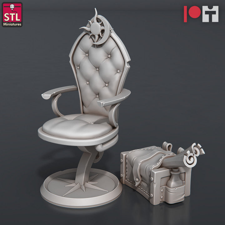 Astronomer Set - Unpainted Miniature