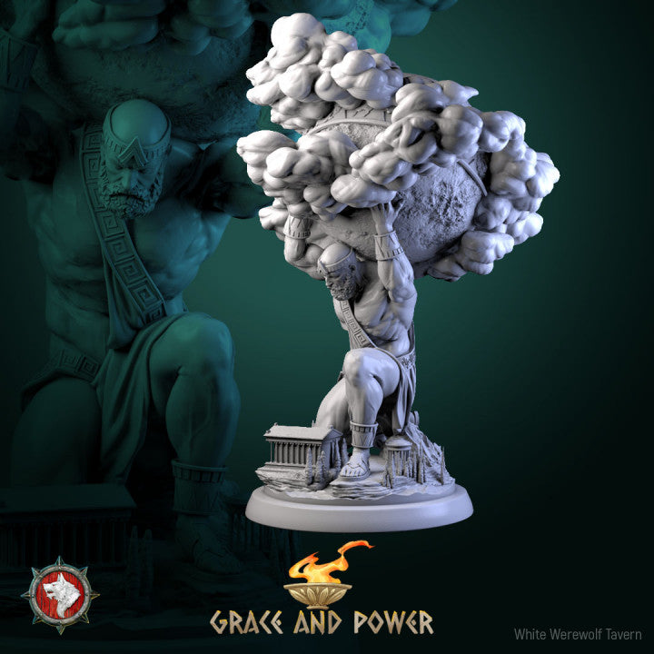 Atlas - Grace and Power Set - Unpainted Miniature