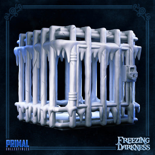 Cage - The Freezing Darkness - Masters of Dungeons Quest - Unpainted Miniature