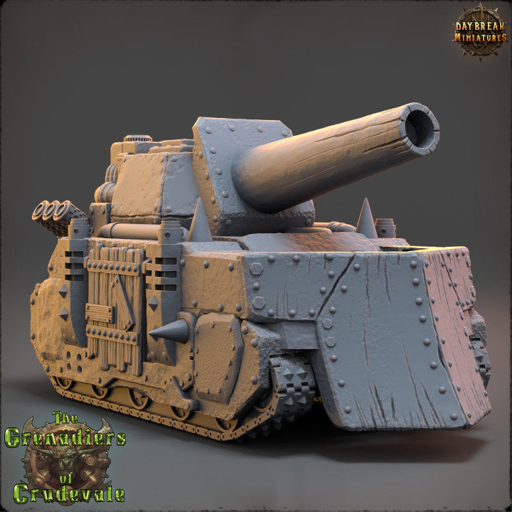 Calamity Tank Mark II - The Grenadiers of Crudevale - Unpainted Miniat ...