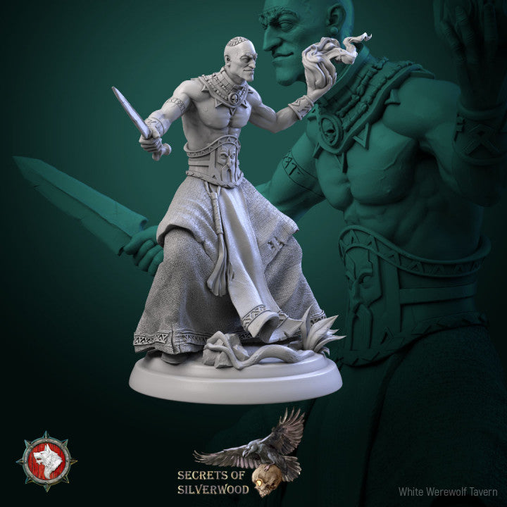 Chernobog Cultists - Secrets of Silverwood - Unpainted Miniature