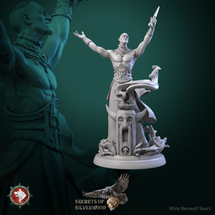 Chernobog Cultists - Secrets of Silverwood - Unpainted Miniature