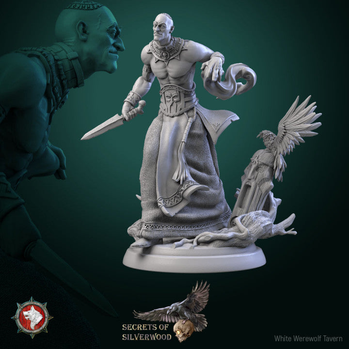 Chernobog Cultists - Secrets of Silverwood - Unpainted Miniature