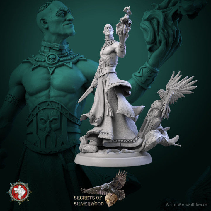 Chernobog Cultists - Secrets of Silverwood - Unpainted Miniature