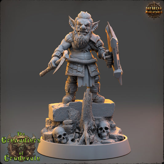 Cogsworth Volkov - The Grenadiers of Crudevale - Unpainted Miniature