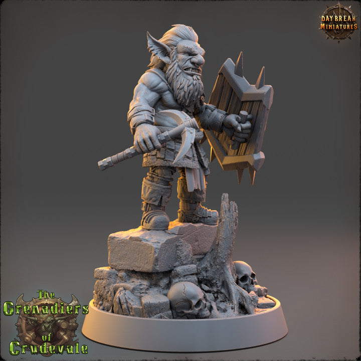 Cogsworth Volkov - The Grenadiers of Crudevale - Unpainted Miniature