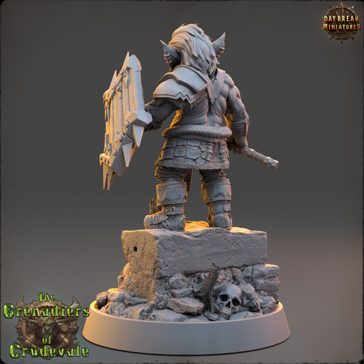 Cogsworth Volkov - The Grenadiers of Crudevale - Unpainted Miniature