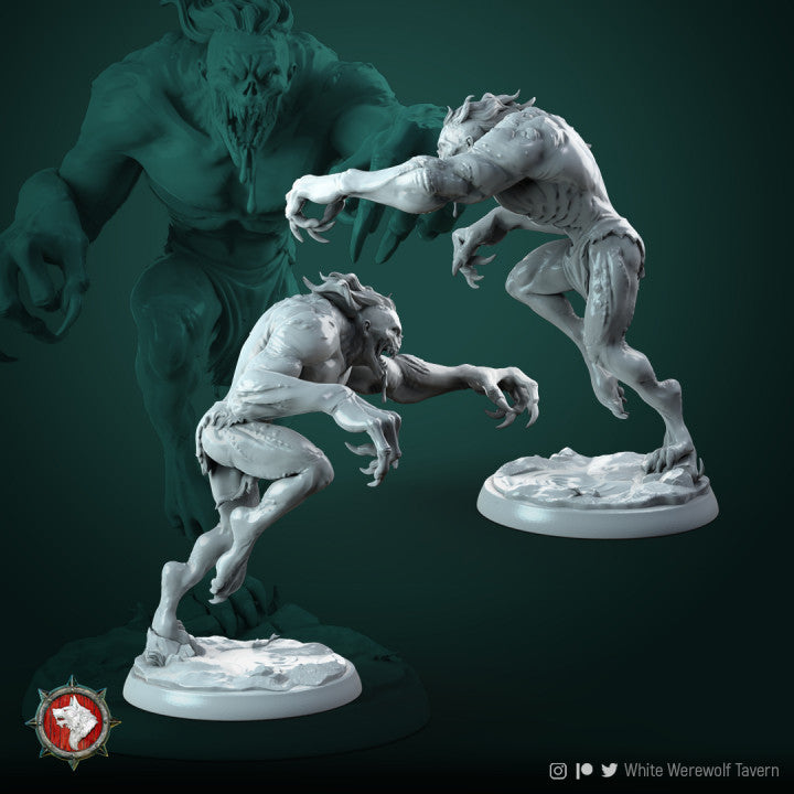 Ghoul - Pose 1 - Unpainted Miniature