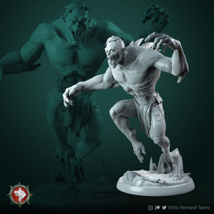 Ghoul - Pose 1 - Unpainted Miniature