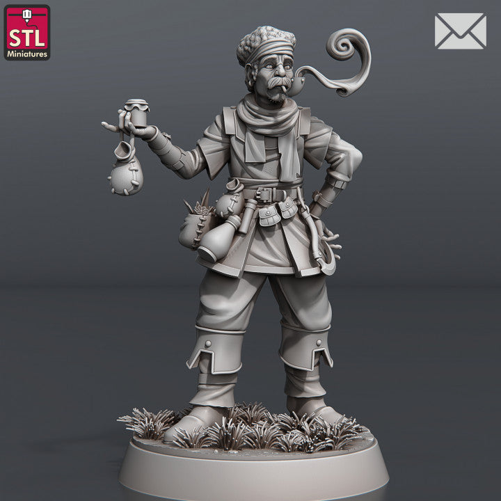 Herbalist - Unpainted Miniature