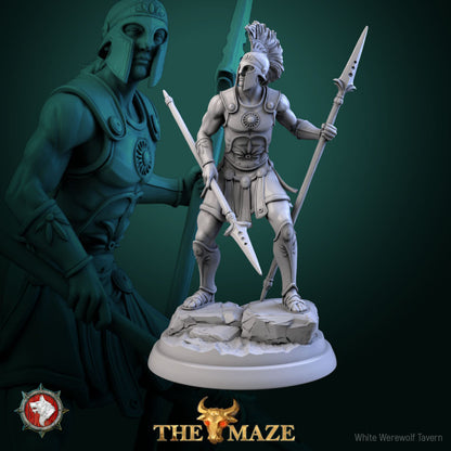 Hoplites - Male Guards - Unpainted Miniature