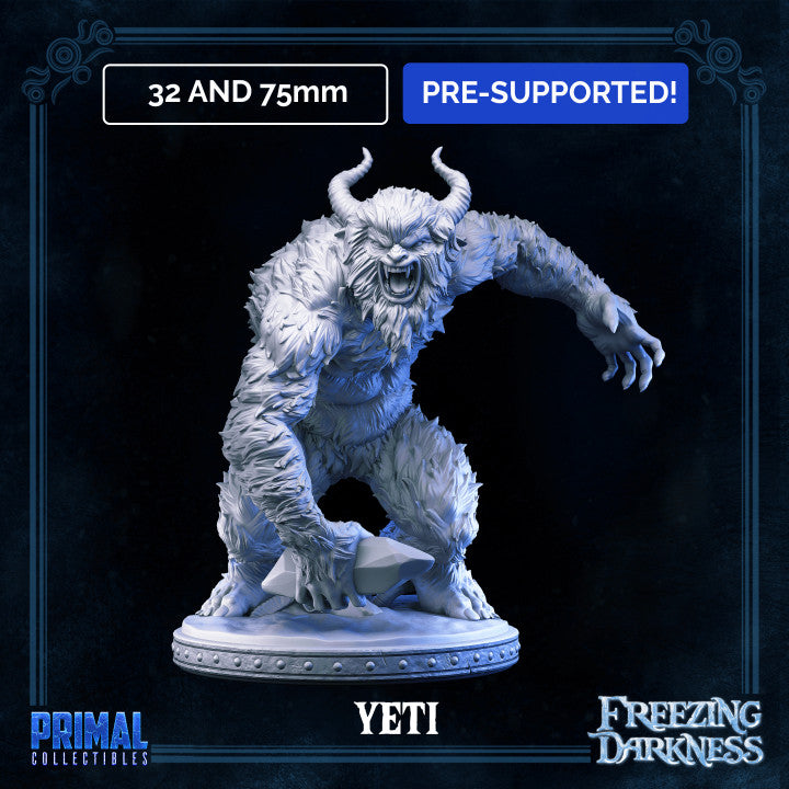 Yeti - The Freezing Darkness - Masters of Dungeons Quest