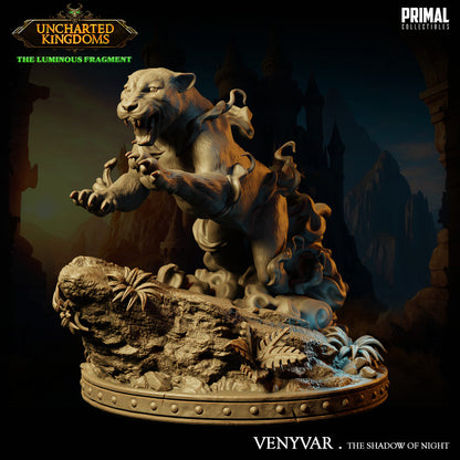 Venyvar, Panther - Uncharted Kingdoms - Unpainted Miniature