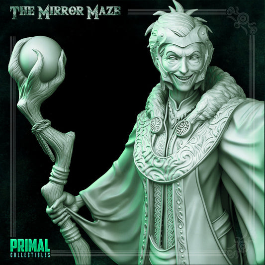 Boss Archmage - Lilith - The Mirror Maze - Masters of Dungeons Quest - Unpainted Miniature