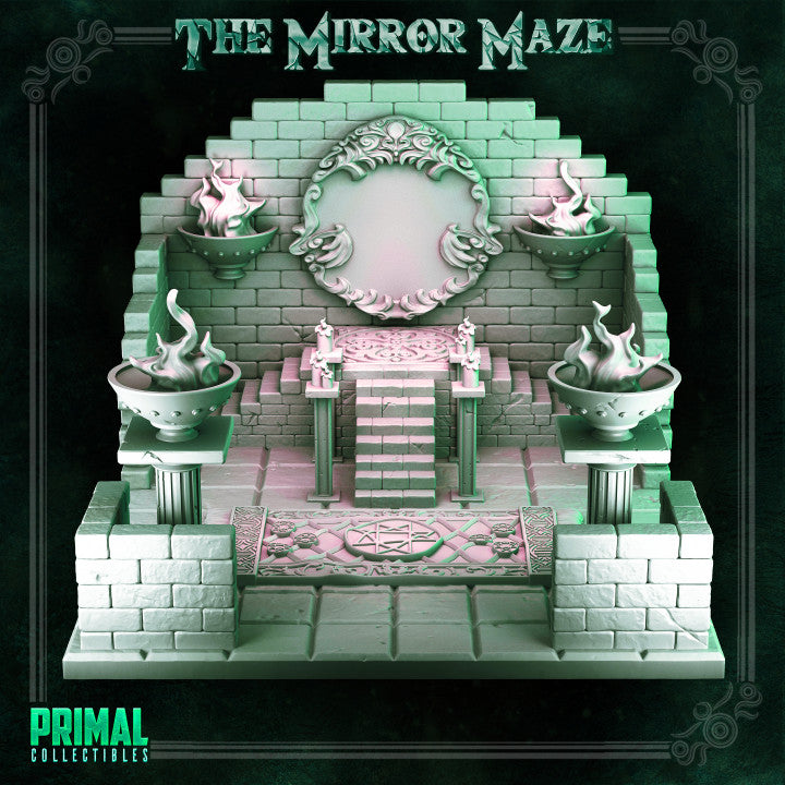 Sanctum Room - The Mirror Maze - Masters of Dungeons Quest - Unpainted Miniature