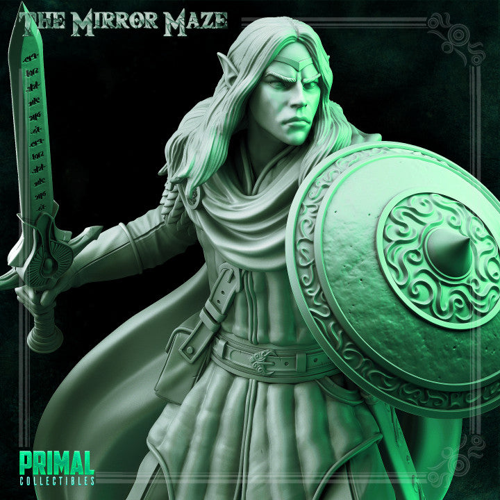 Athos - The Mirror Maze - Masters of Dungeons Quest - Unpainted Miniature