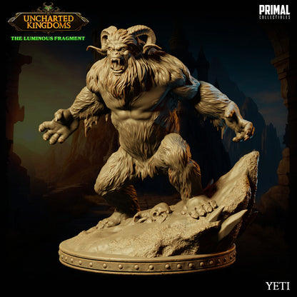 Yetis - Uncharted Kingdoms - Unpainted Miniature