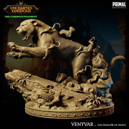 Venyvar, Panther - Uncharted Kingdoms - Unpainted Miniature