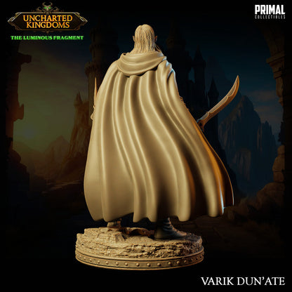 Varik Dun´Ate - Dark Elf - Uncharted Kingdoms - Unpainted Miniature