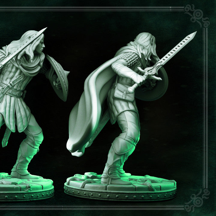 Athos - The Mirror Maze - Masters of Dungeons Quest - Unpainted Miniature