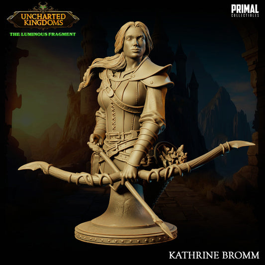 Kathrine Bromm - Uncharted Kingdoms - Miniature Bust