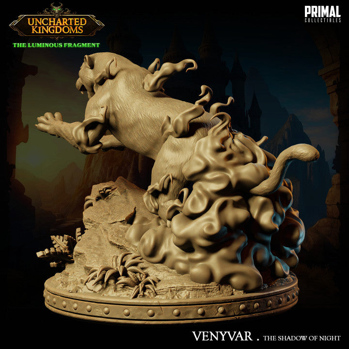 Venyvar, Panther - Uncharted Kingdoms - Unpainted Miniature