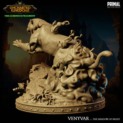 Venyvar, Panther - Uncharted Kingdoms - Unpainted Miniature