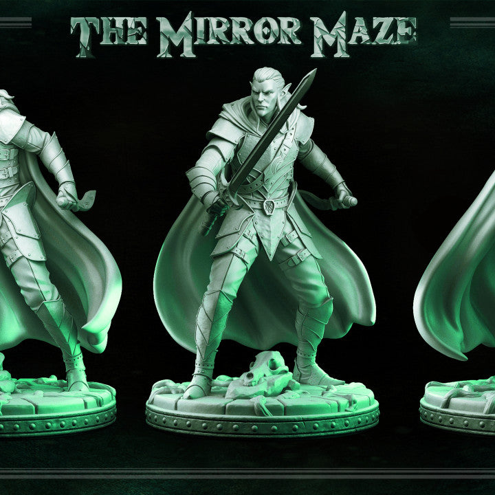 Augur - The Mirror Maze - Masters of Dungeons Quest - Unpainted Miniature