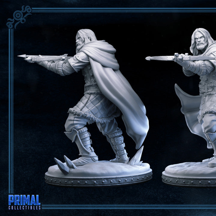 Magnus - The Freezing Darkness - Masters of Dungeons Quest - Unpainted Miniature