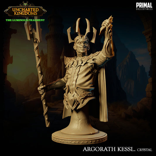 Argorath Kessl  - Uncharted Kingdoms - Miniature Bust